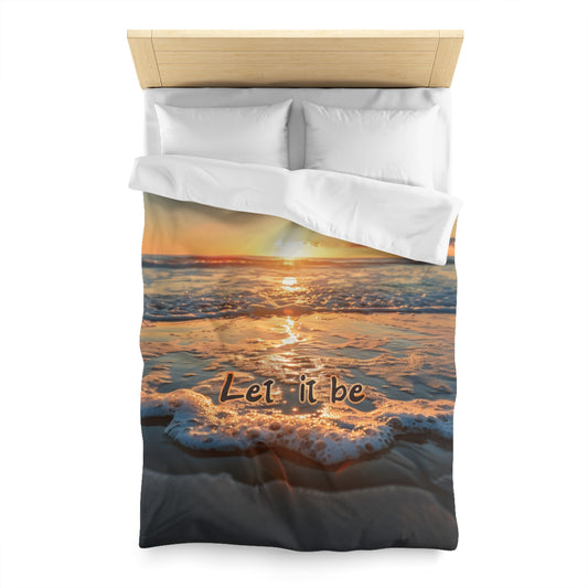 Microfiber Duvet Cover - Let it be 2