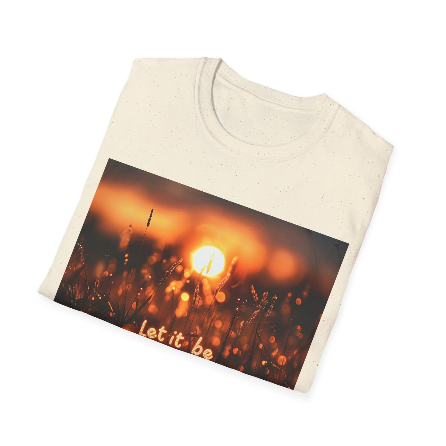 Unisex Softstyle T-Shirt - Let it be