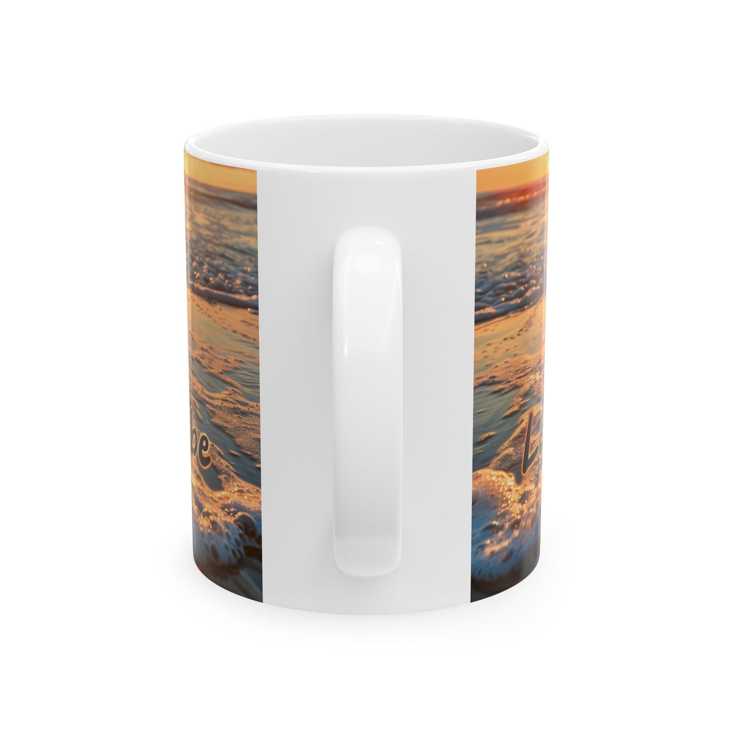 Ceramic Mug, (11oz, 15oz) - Let it be 2