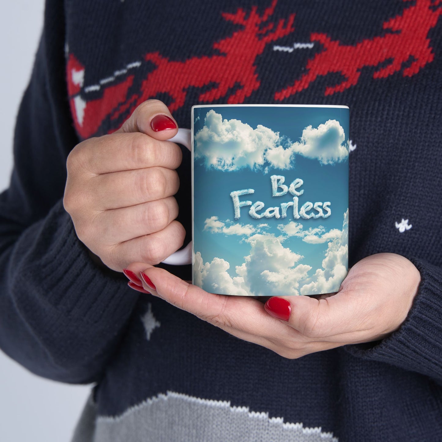 Ceramic Mug, (11oz, 15oz) - Be Fearless