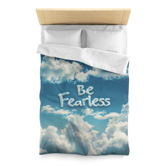 Microfiber Duvet Cover - Be Fearless