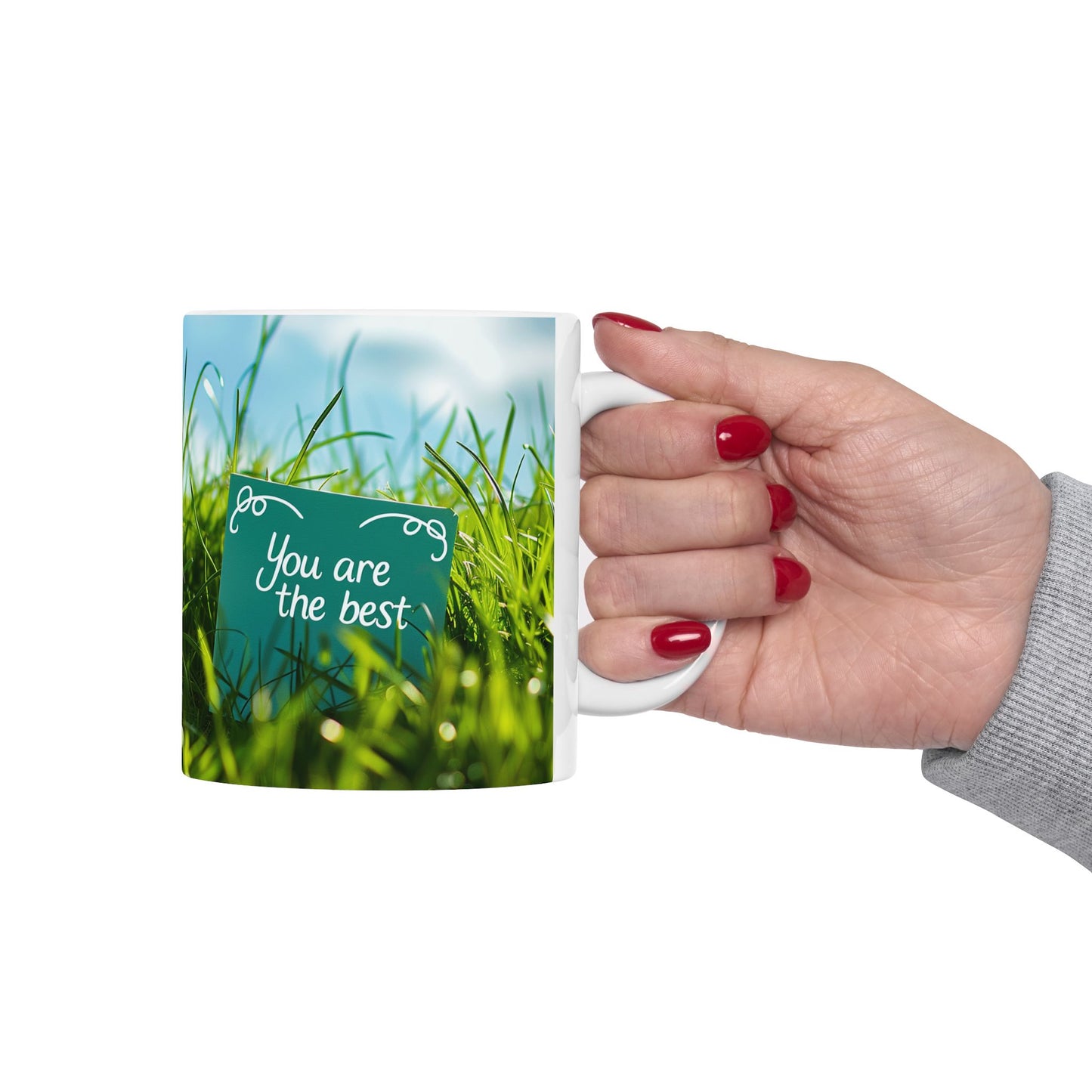 Ceramic Mug, (11oz, 15oz) - You are the best 2