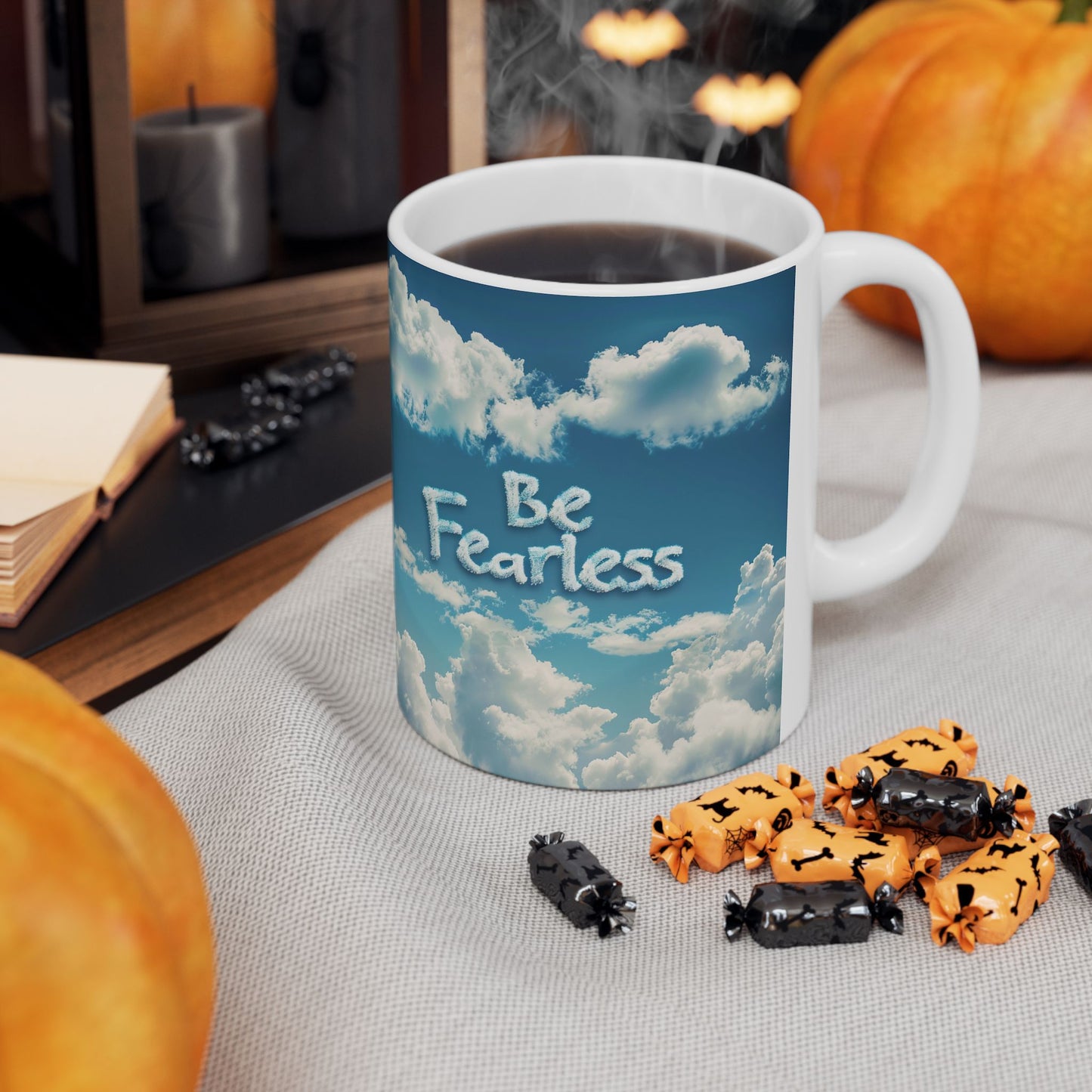 Ceramic Mug, (11oz, 15oz) - Be Fearless