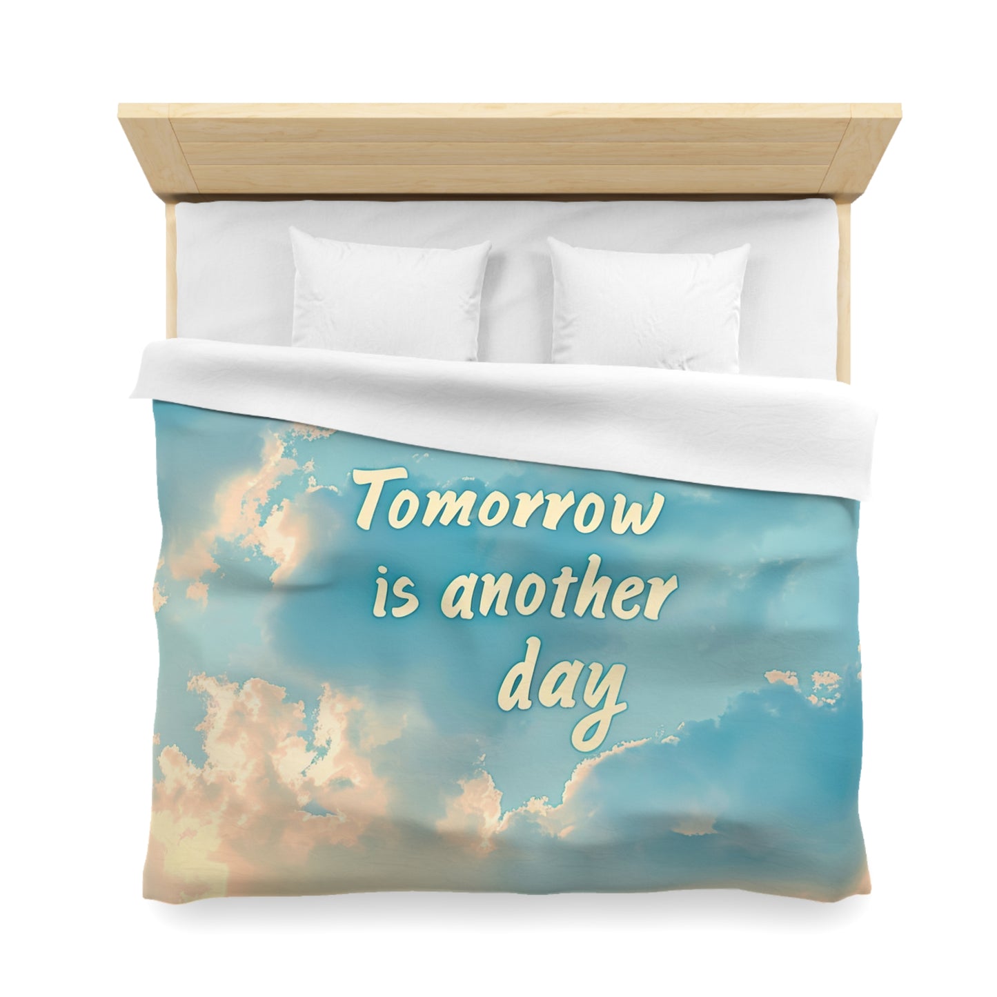 Microfiber Duvet Cover - Tomorrow is another day