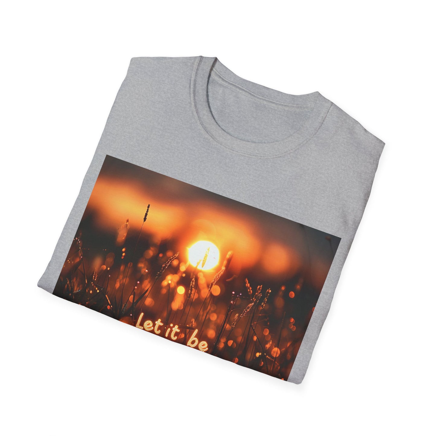 Unisex Softstyle T-Shirt - Let it be