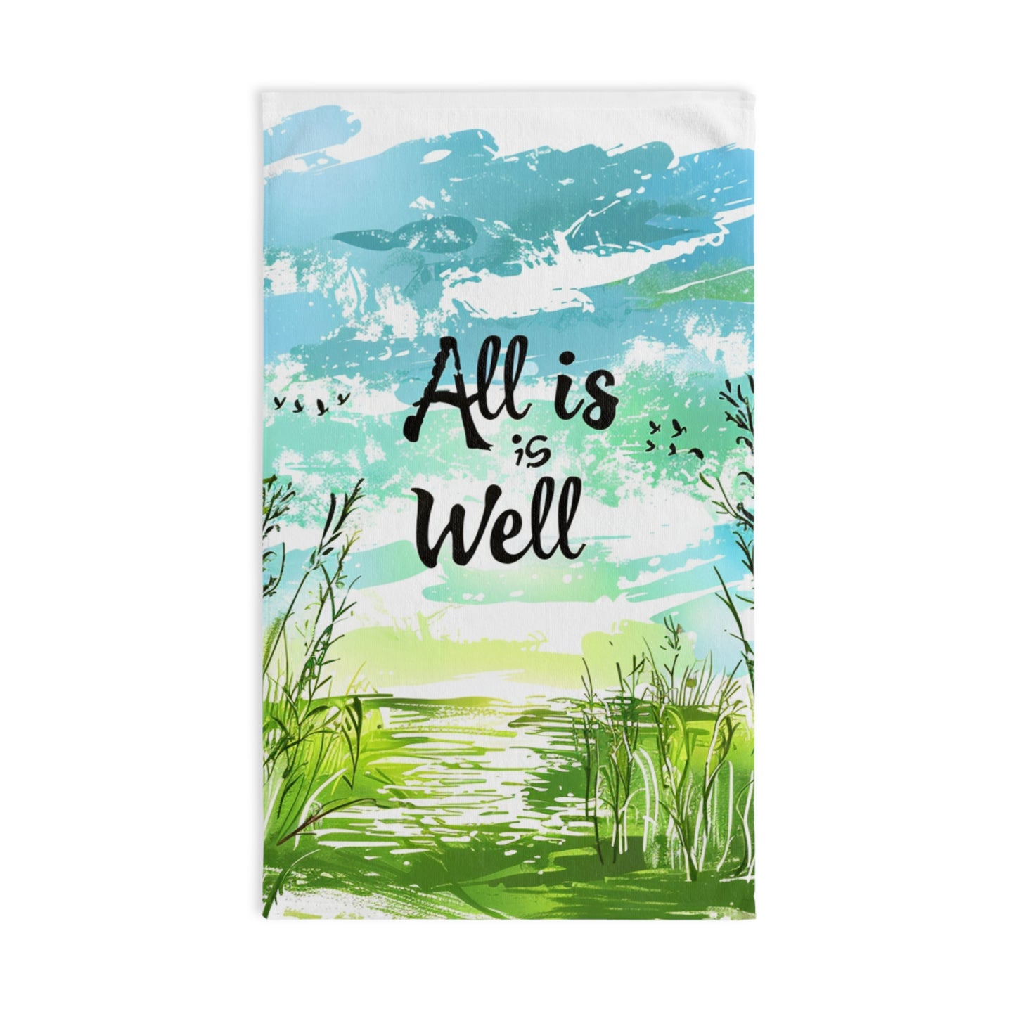 Hand Towel - All is well