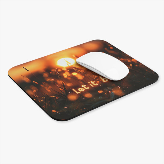 Mouse Pad (Rectangle) - Let it be