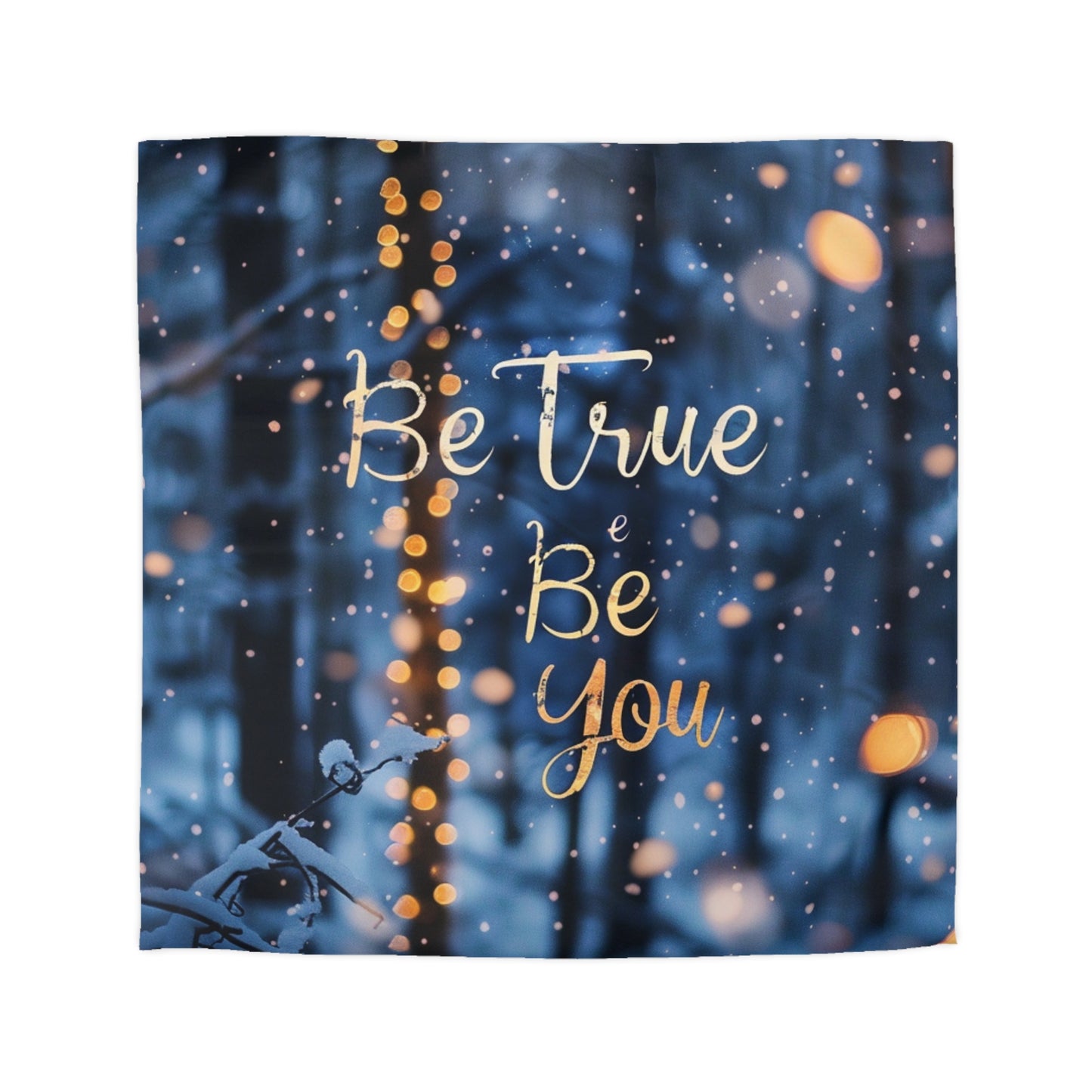 Microfiber Duvet Cover - Be true be you