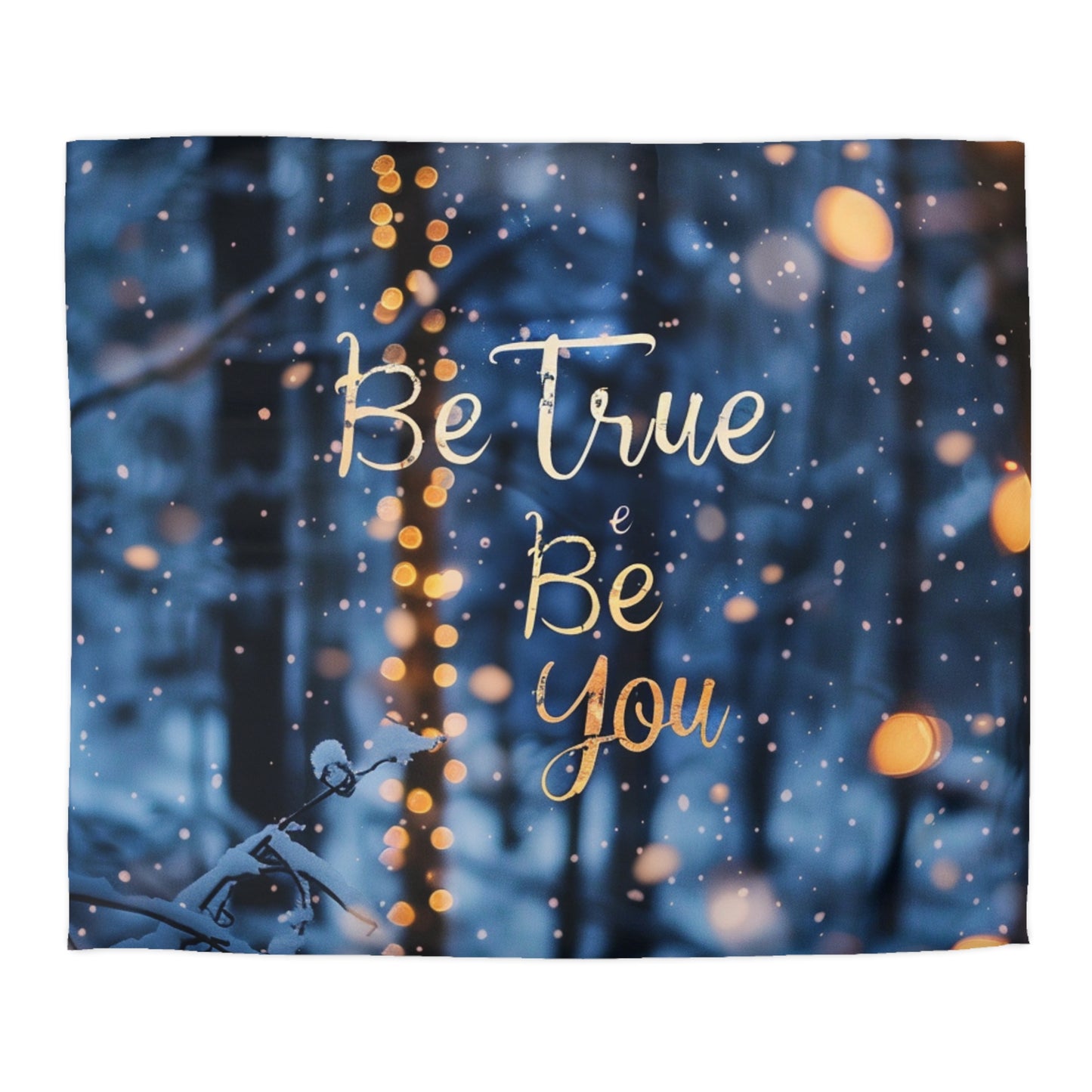 Microfiber Duvet Cover - Be true be you