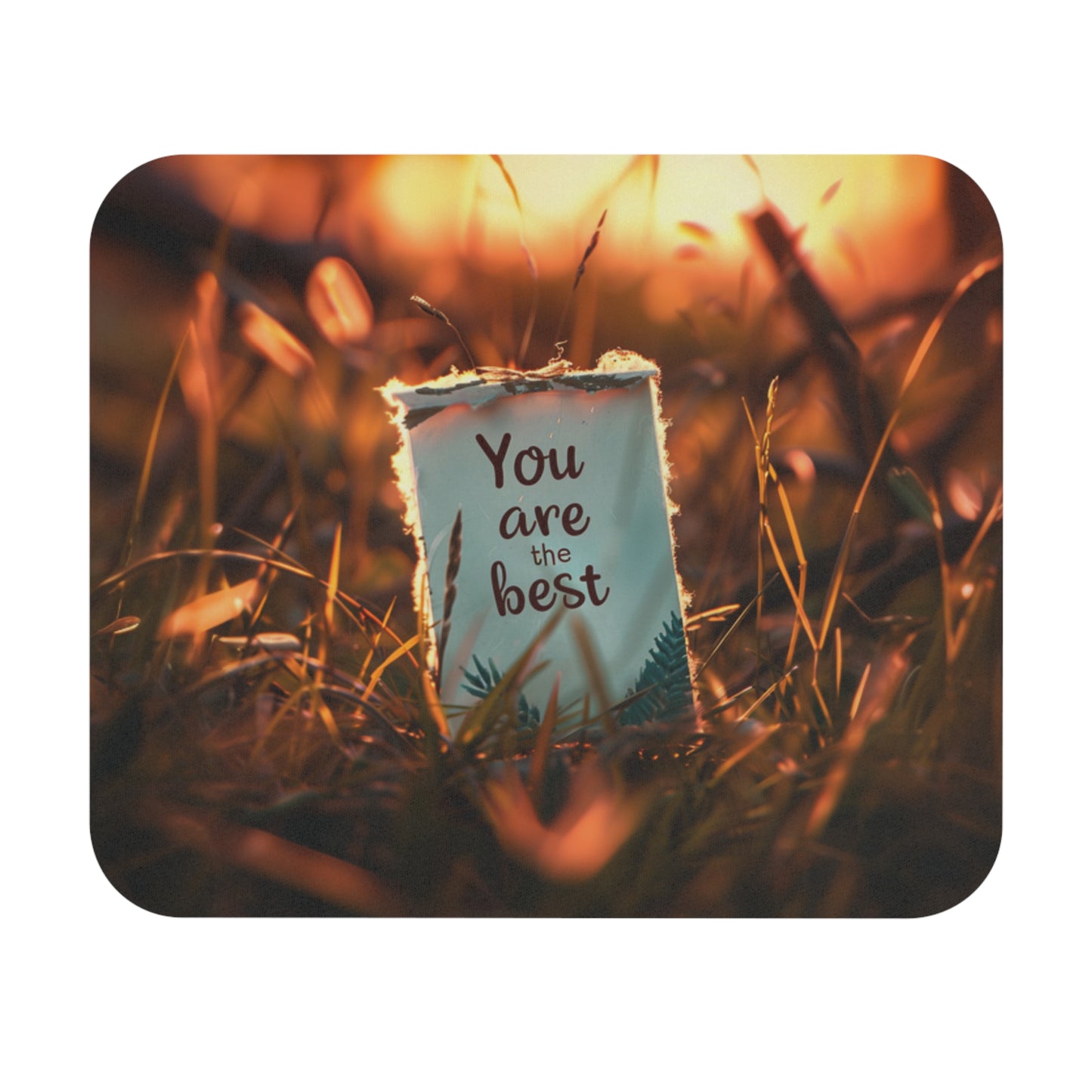 Mouse Pad (Rectangle) - You are the best 1