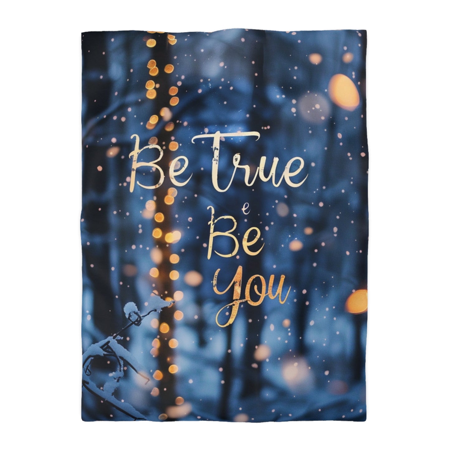 Microfiber Duvet Cover - Be true be you