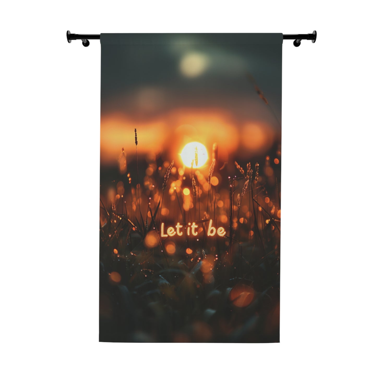 Window Curtains (1 Piece) - Let it be