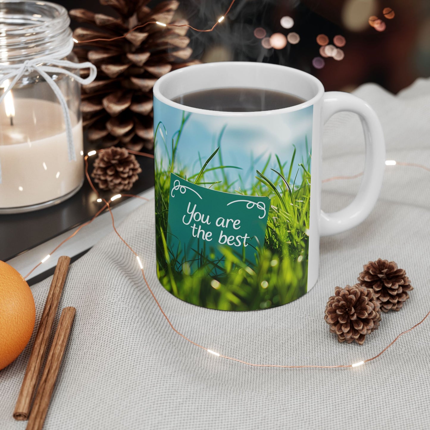 Ceramic Mug, (11oz, 15oz) - You are the best 2