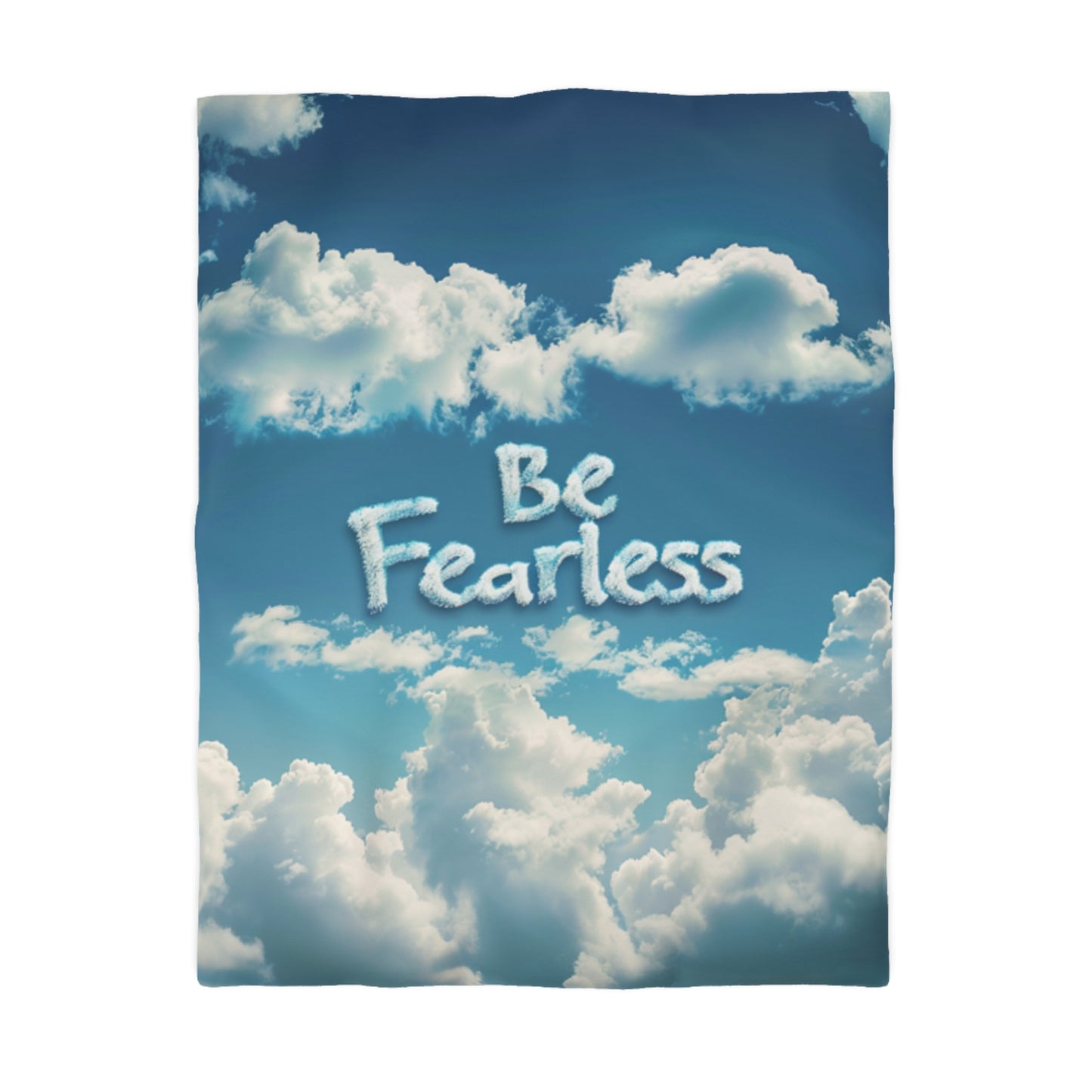 Microfiber Duvet Cover - Be Fearless